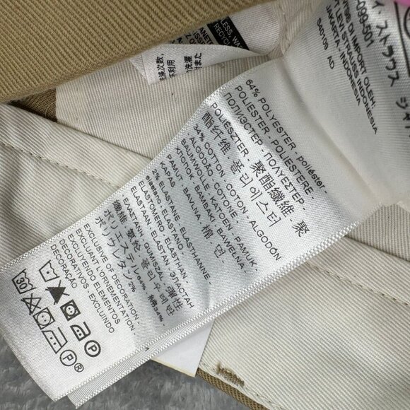 Levi's XX Chino Pants Mens 30x33 Wide Leg Cropped STA-Prest Cholo Pressed Khaki - Picture 4 of 15